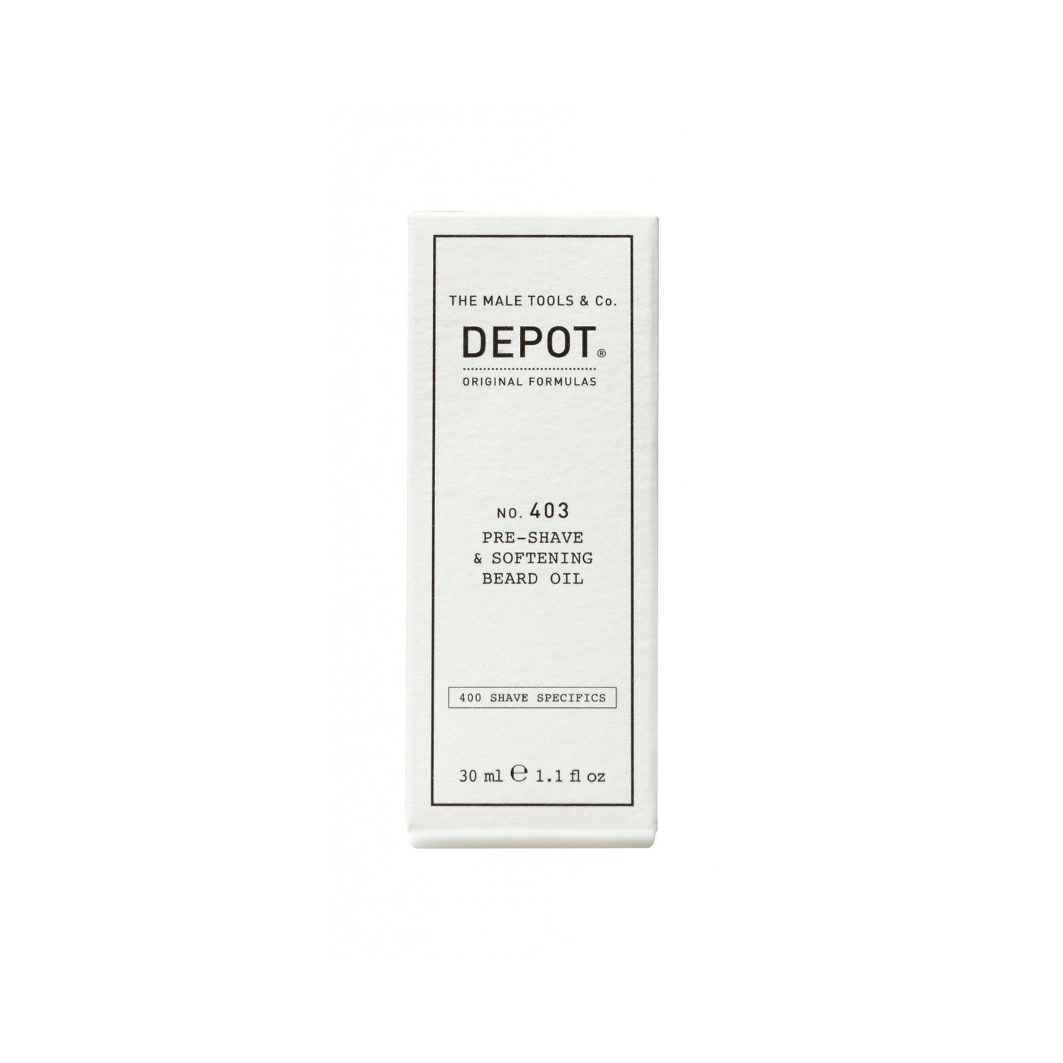 Depot No. 403 Pre-Shave and Softening Beard Oil 30 ml