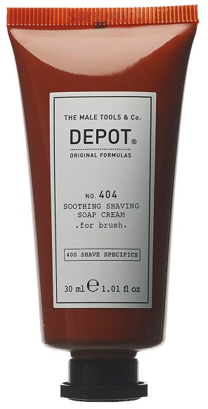 Depot No. 404 Soothing Shaving Soap Cream for Brush Rasiercreme 400 ml