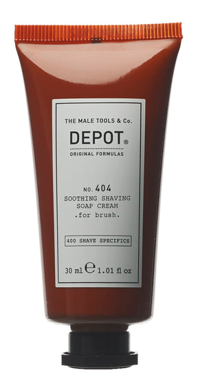 Depot No. 404 Soothing Shaving Soap Cream for Brush Rasiercreme 30 ml