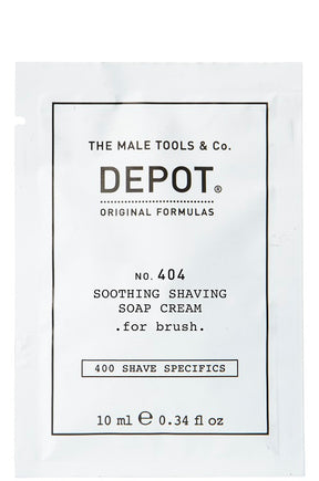 Depot No. 404 Soothing Shaving Soap Cream for Brush Rasiercreme 10 ml
