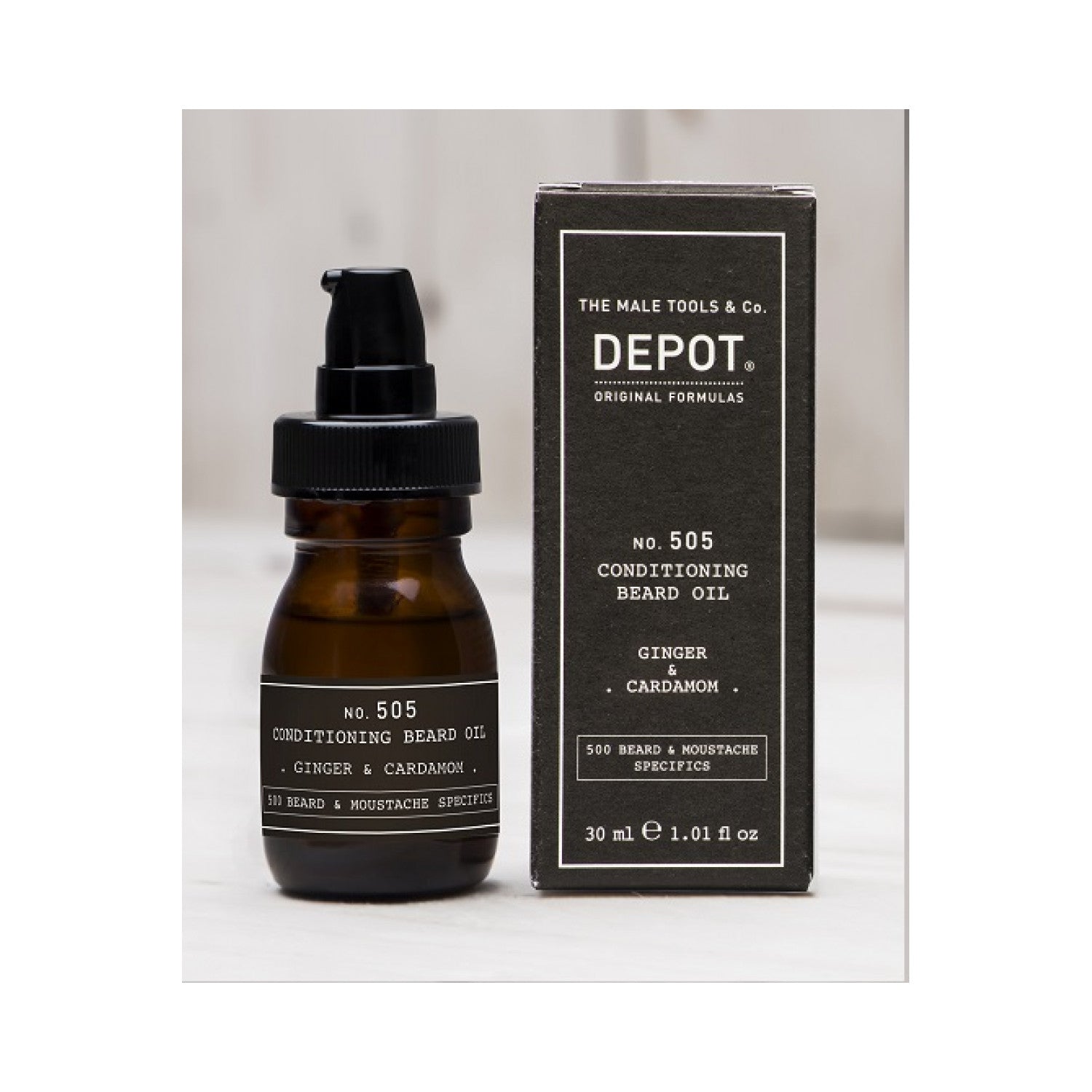 Depot No. 505 Conditioning Beard Oil 30 ml / Ginger & Cardamon