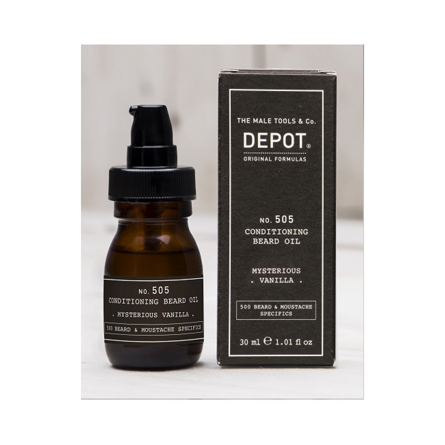Depot No. 505 Conditioning Beard Oil 30 ml / Mysterious Vanilla