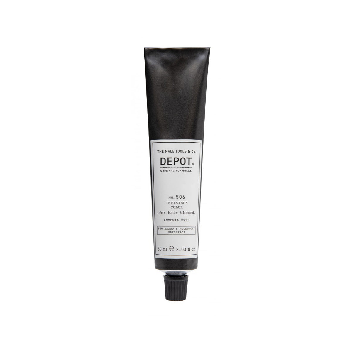 Depot No. 506 Invisible Color Bartpflege 60 ml / Natural Steel