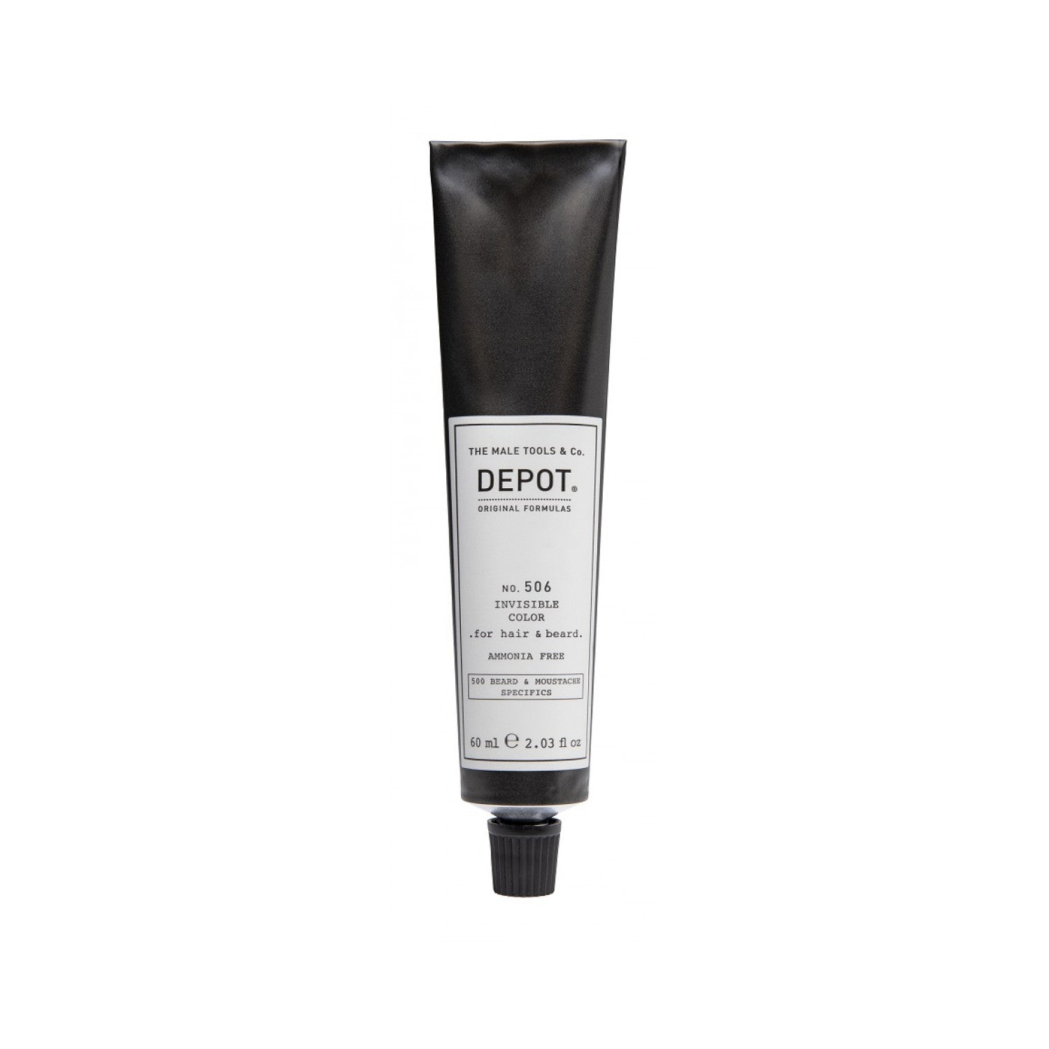 Depot No. 506 Invisible Color Bartpflege 60 ml / Natural Steel