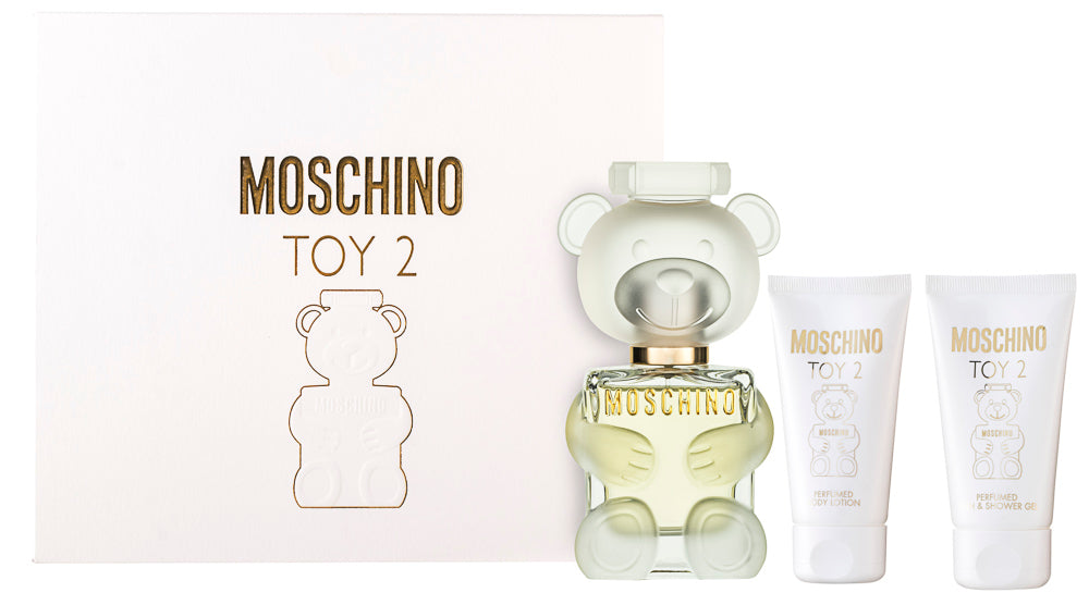 Moschino Toy 2 EDP Geschenkset EDP 50 ml + 50 ml Duschgel + 50 ml Körperlotion
