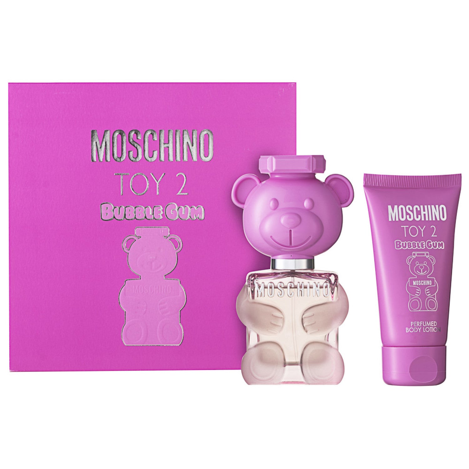 Moschino Toy 2 Bubble Gum Eau de Toilette Set 30 ml + 50 ml Körperlotion