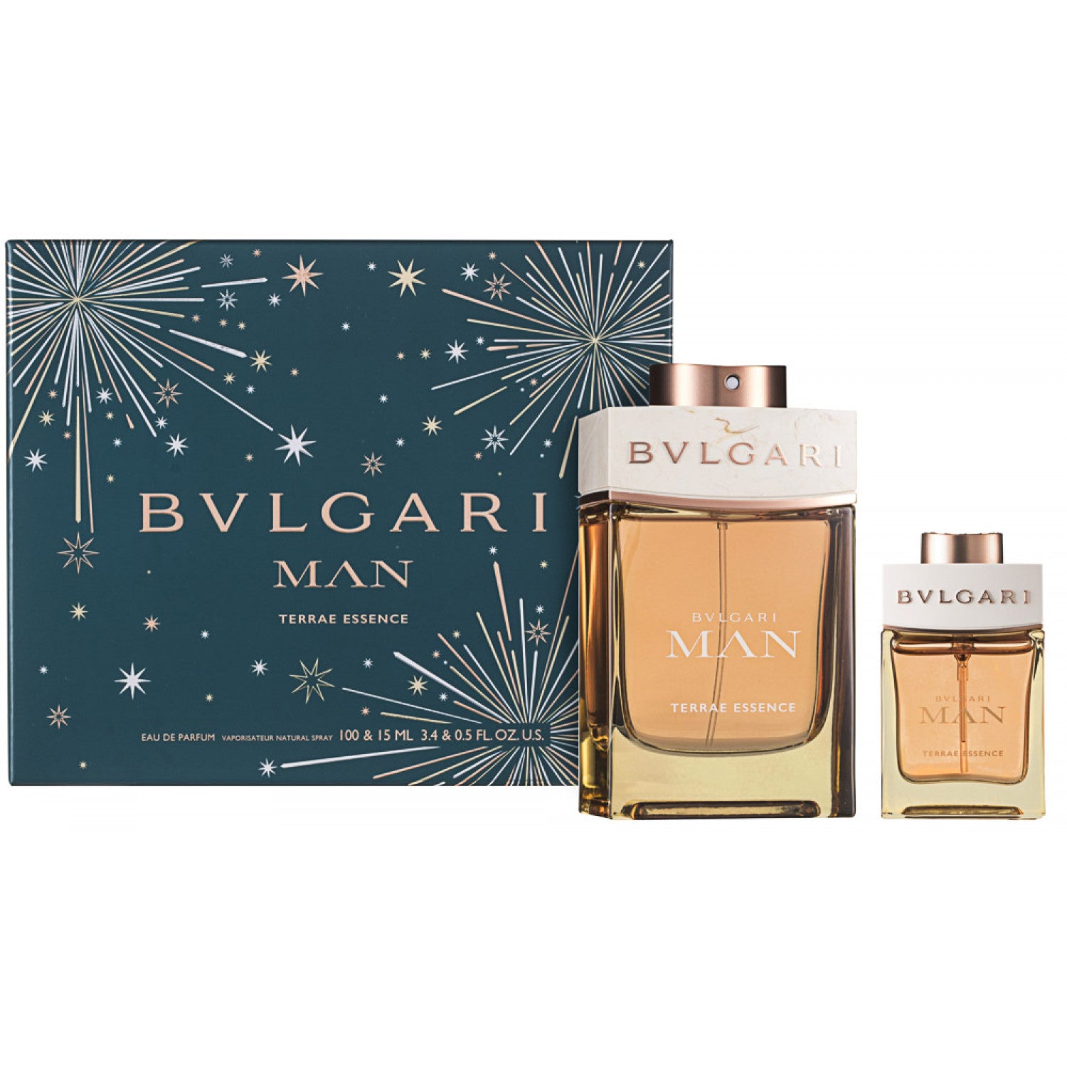 Bvlgari Man Terrae Essence Eau de Parfum Set 100 ml + 15 ml