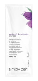 Simply Zen Age Benefit & Moisturizing Shampoo 10 ml