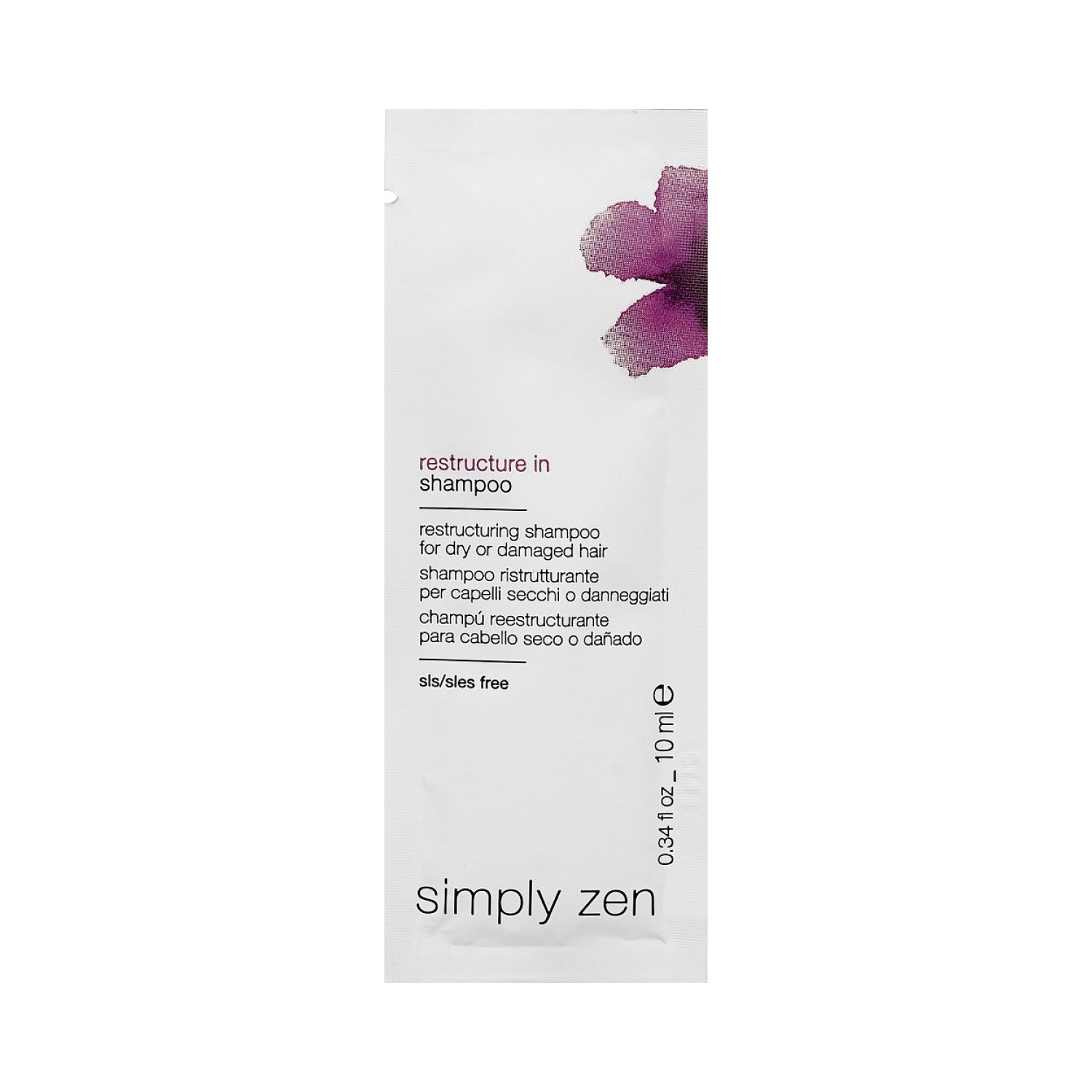 Simply Zen Restructure In Shampoo 10 ml