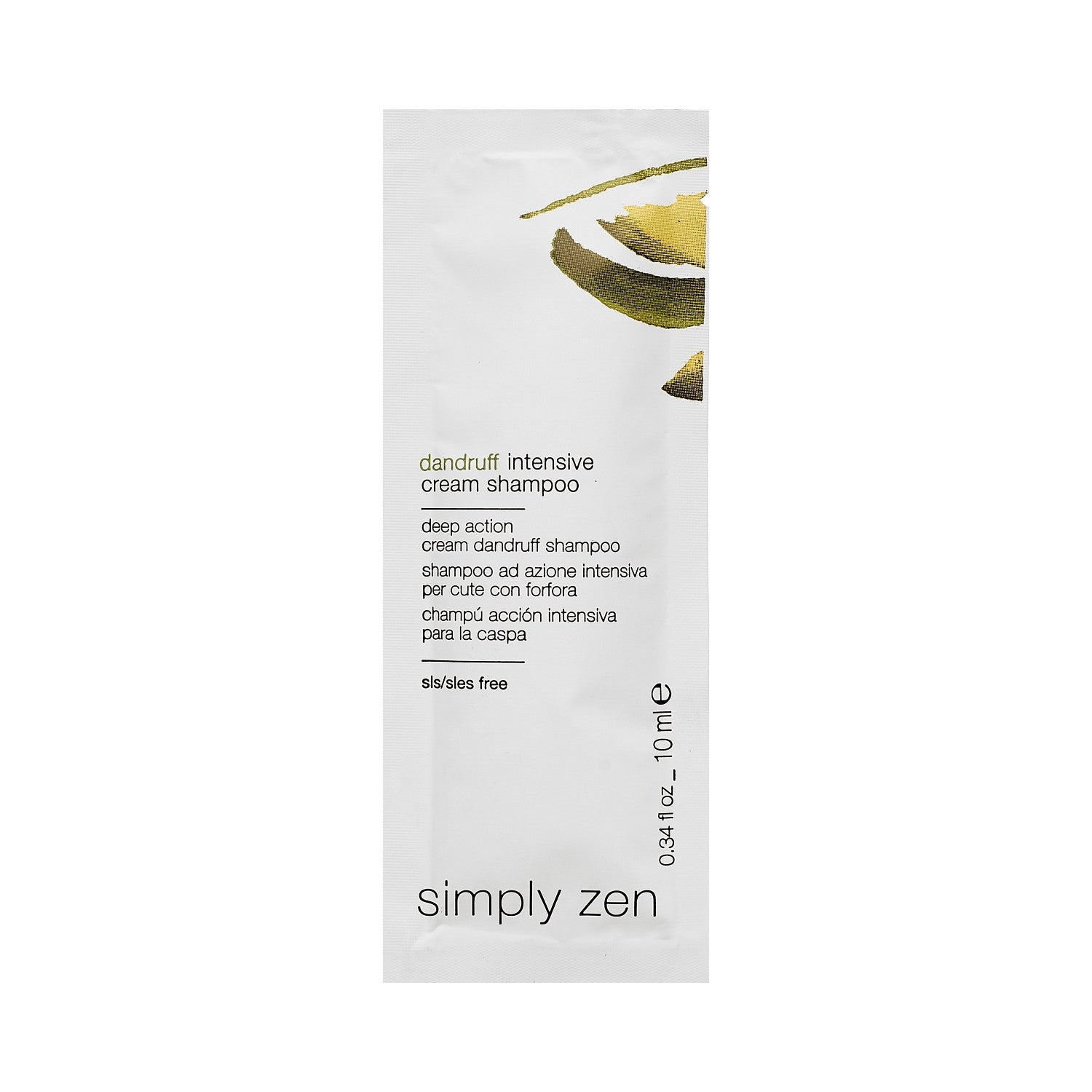Simply Zen Dandruff Intensive Cream Shampoo 10 ml