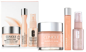 Clinique Moisture Surge 100-Hour Auto-Replenishing Hydrator Set 75 ml Hydrator + 15 ml Eye Serum + 30 ml Face Spray