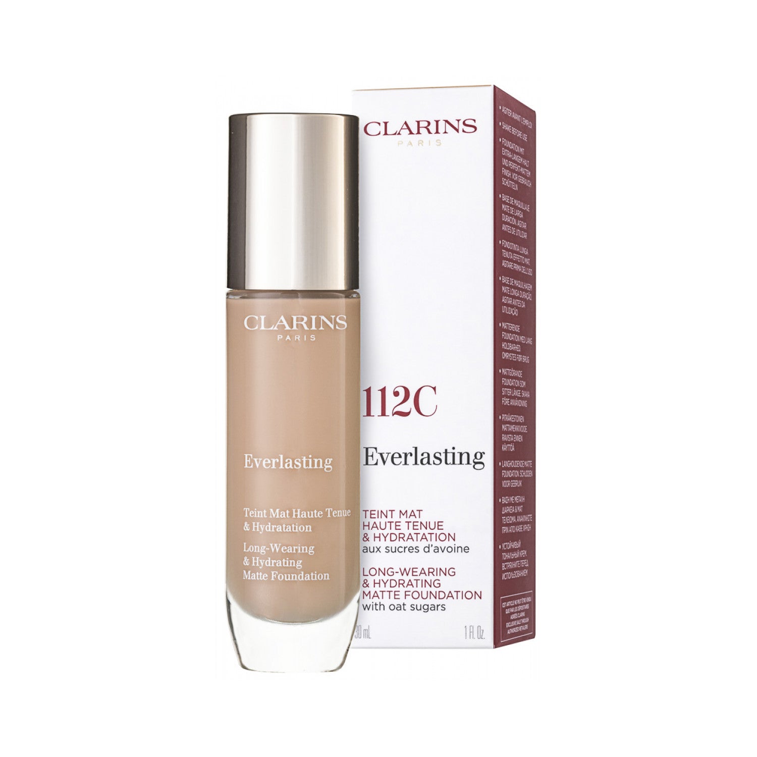 Clarins Ever­las­ting Foun­da­ti­on 30 ml / 112C Amber