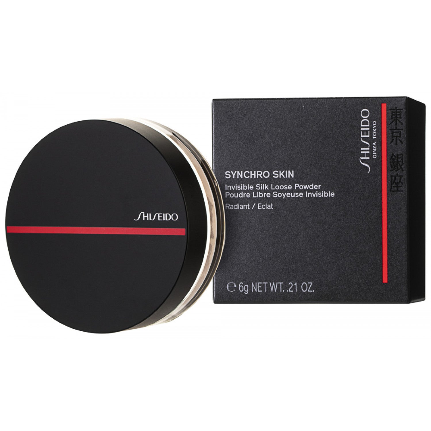 Shiseido Synchro Skin Invisible Silk Loose Puder 6 g / Radiant