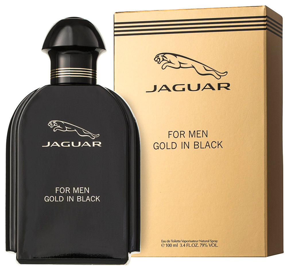 Jaguar Jaguar Gold in Black for Men Eau de Toilette 100 ml