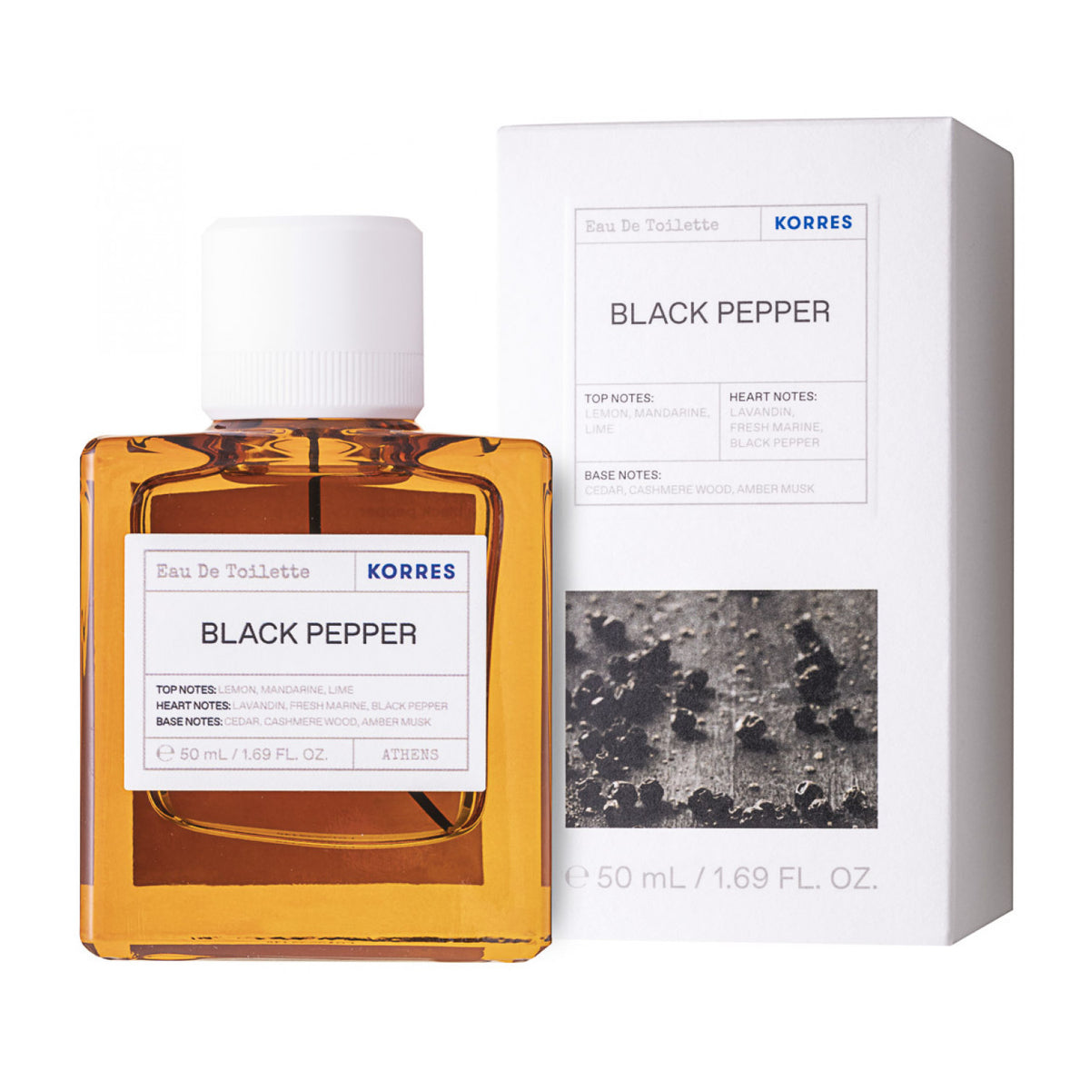 Korres Black Pepper Eau de Toilette 50 ml