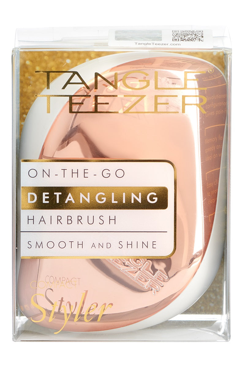 Tangle Teezer Compact Styler Detangling Haarbürste 1 Stk. / Rose Gold Cream