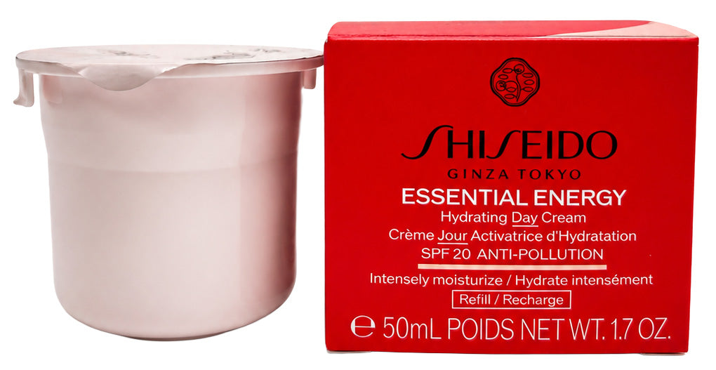 Shiseido Essential Energy Hydrating Tagescreme SPF 20 50 ml / Nachfüllung