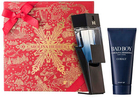 Carolina Herrera Bad Boy Cobalt Electrique Eau de Parfum Set 100 ml + 100 ml Duschgel