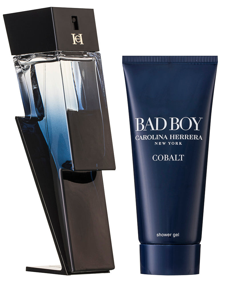 Carolina Herrera Bad Boy Cobalt Electrique Eau de Parfum Set 100 ml + 100 ml Duschgel + 10 ml