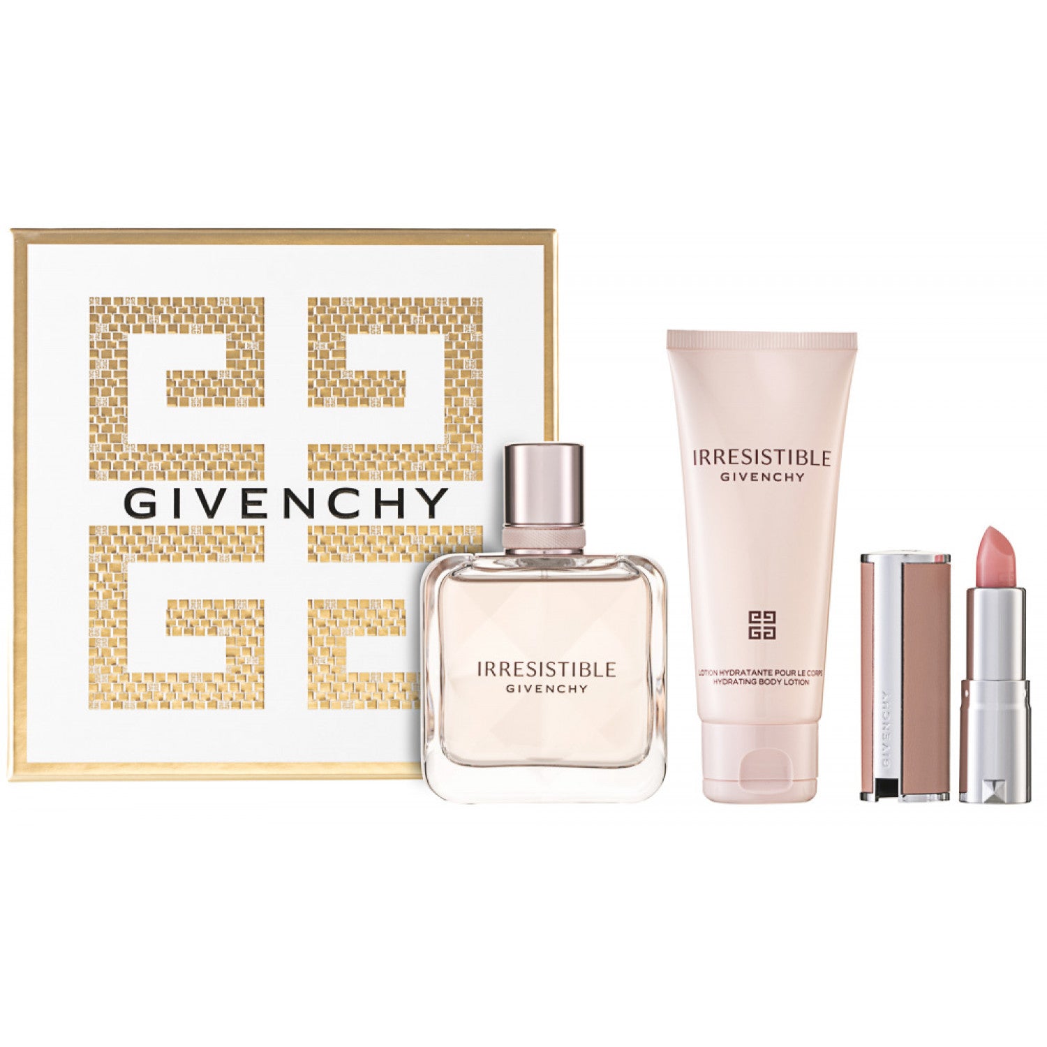 Givenchy Irresistible Eau de Parfum Set 50 ml + 75 ml Körperlotion + 1.5g Lippenstift