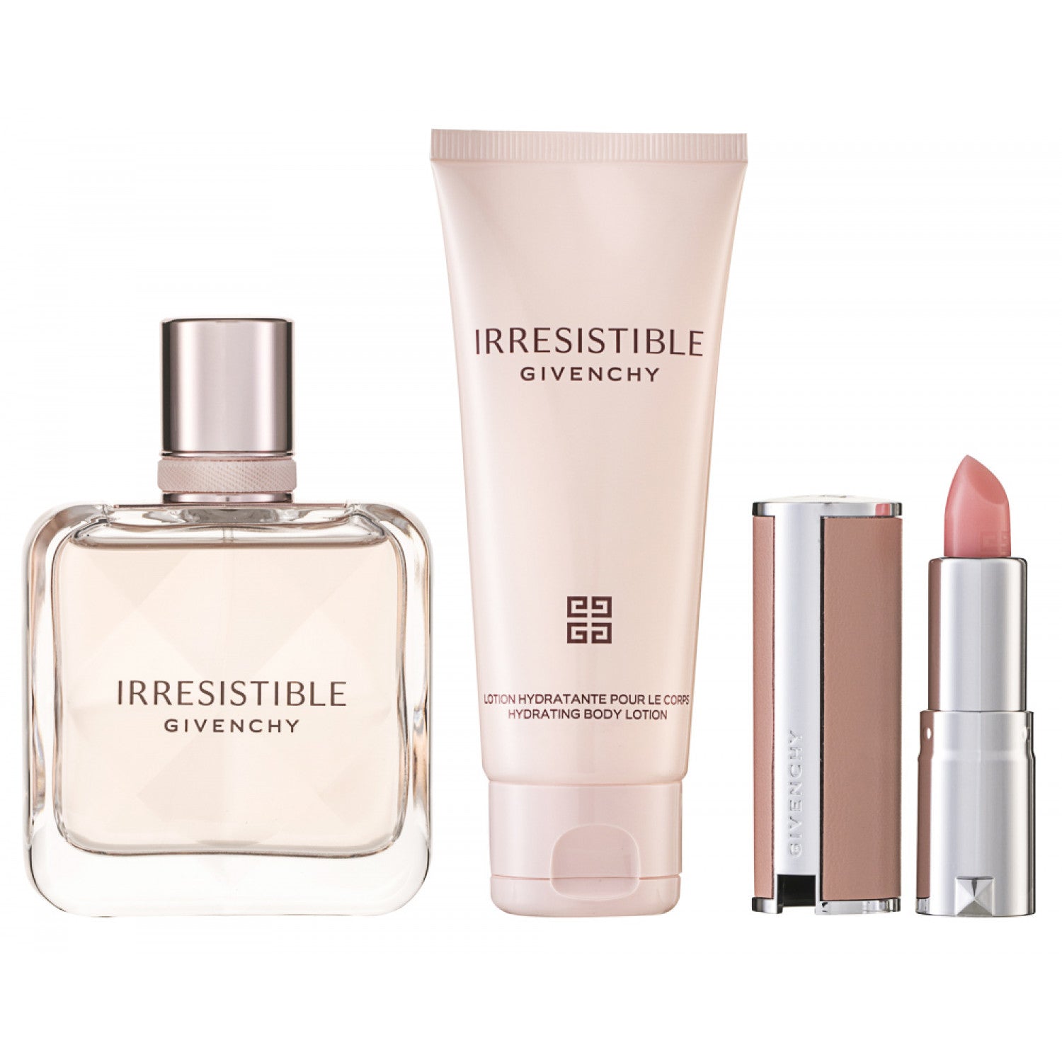 Givenchy Irresistible Eau de Parfum Set 50 ml + 75 ml Körperlotion + 1.5g Lippenstift