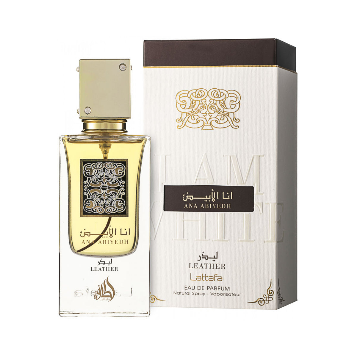 Lattafa Ana Abiyedh Leather Eau de Parfum 60 ml