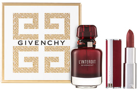 Givenchy L`Interdit Rouge Eau de Parfum Set 50 ml + Lipstick No.37 Deep Velvet 1.5 g / 1 Stk.
