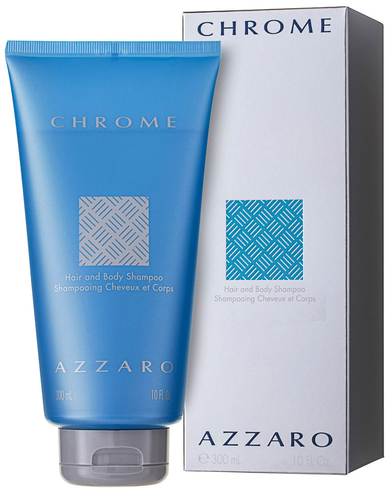 Azzaro Chrome Hair & Body Shampoo 300 ml