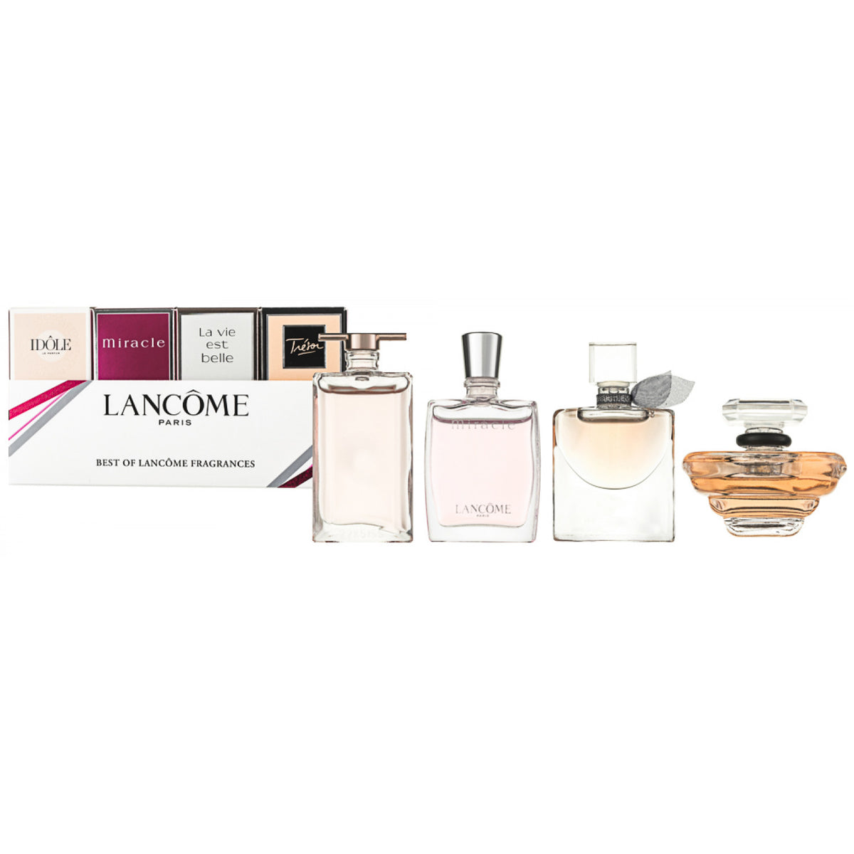 Lancôme Best Of Lancome Fragrances EDP Geschenkset Set 5 ml Est BIdole + 4 ml La Vieelle + 7.5 ml Tresor + 5 ml Miracle