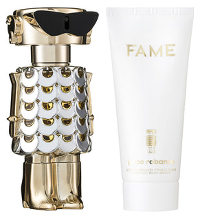 Rabanne Fame Eau de Parfum Set 80 ml + 100 ml Körperlotion + 4 ml