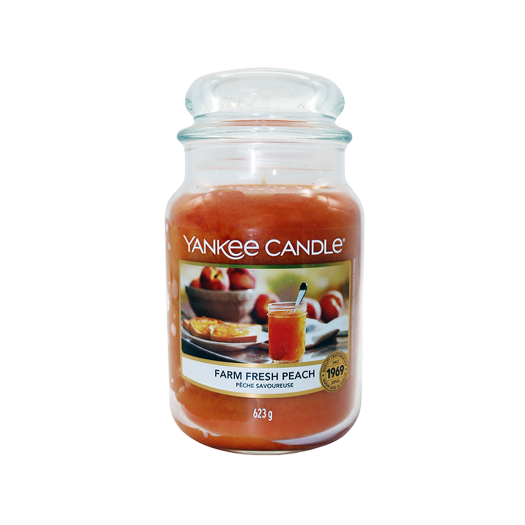 Yankee Candle Farm Fresh Peach Duftkerze 623 g