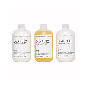 Olaplex Salon Intro Kit Haarpflegeset Set 1 x 525 ml No. 1 Bond Multiplier + 2 x 525 ml No. 2 Bond Perfector