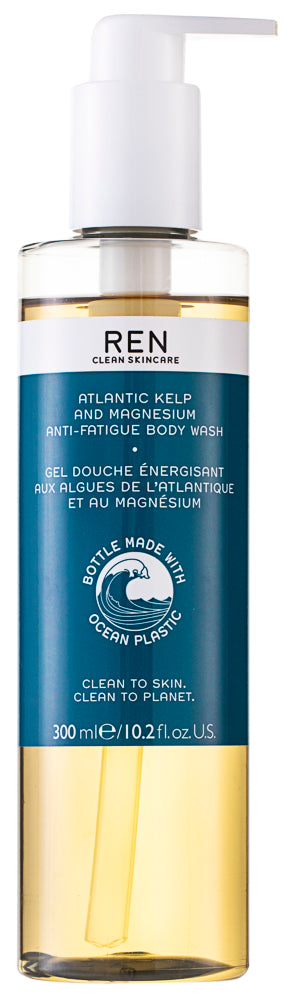 REN Clean Skincare Atlantic Kelp and Magnesium Anti-Fatigue Duschgel 300 ml