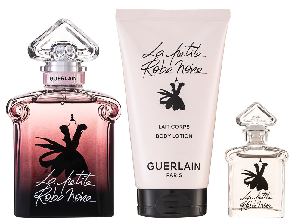 Guerlain La Petite Robe Noire Eau de Parfum Intense Set 50 ml + EDP 5 ml + 75 ml Körperlotion
