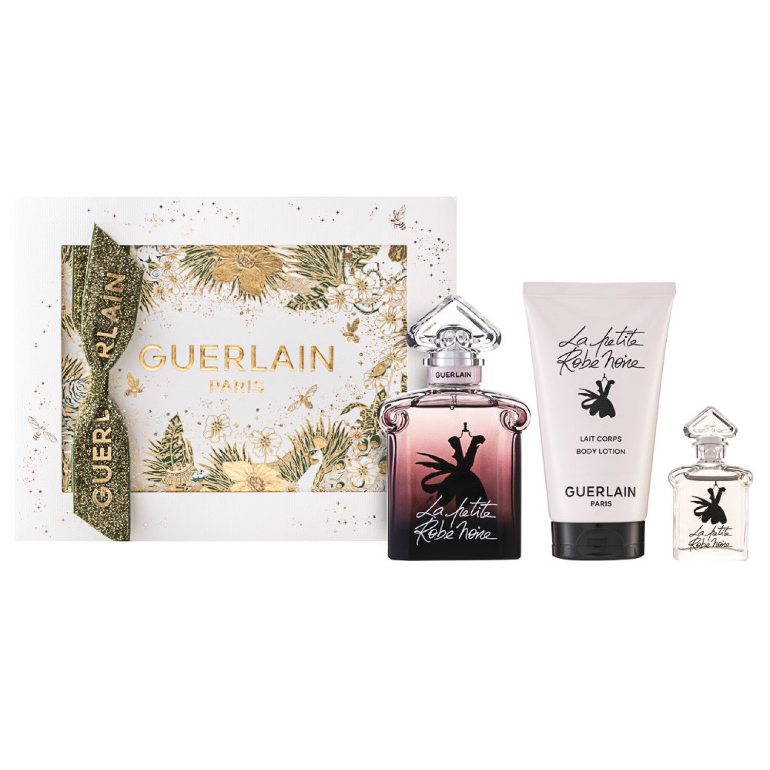 Guerlain La Petite Robe Noire Eau de Parfum Intense Set 50 ml + EDP 5 ml + 75 ml Körperlotion