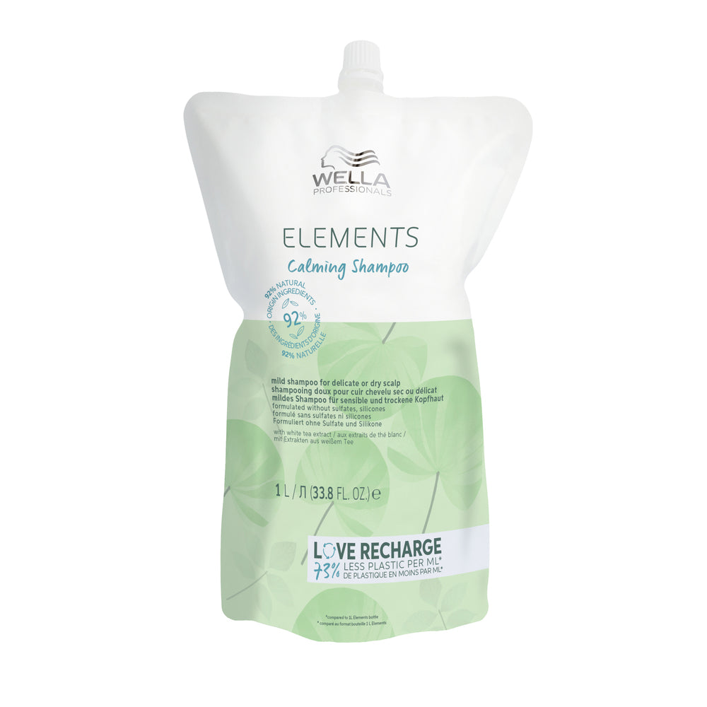 Wella Professionals Elements Calming Shampoo 1000 ml / Nachfüllpackung
