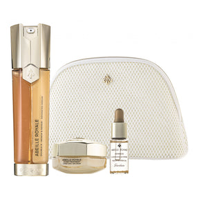 Guerlain Abeille Royale Double R Renew & Repair Advanced Gesichtsserum Set 50 ml + 15 ml Augencreme + 5 ml Gesichtsöl