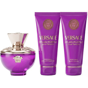 Versace Versace Pour Femme Dylan Purple Eau de Parfum Set 50 ml + 50 ml Körperlotion + 50 ml Duschgel