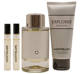 Montblanc Explorer Platinum Eau de Parfum Set 100 ml + 100 ml Duschgel + 2 x 7.5 ml