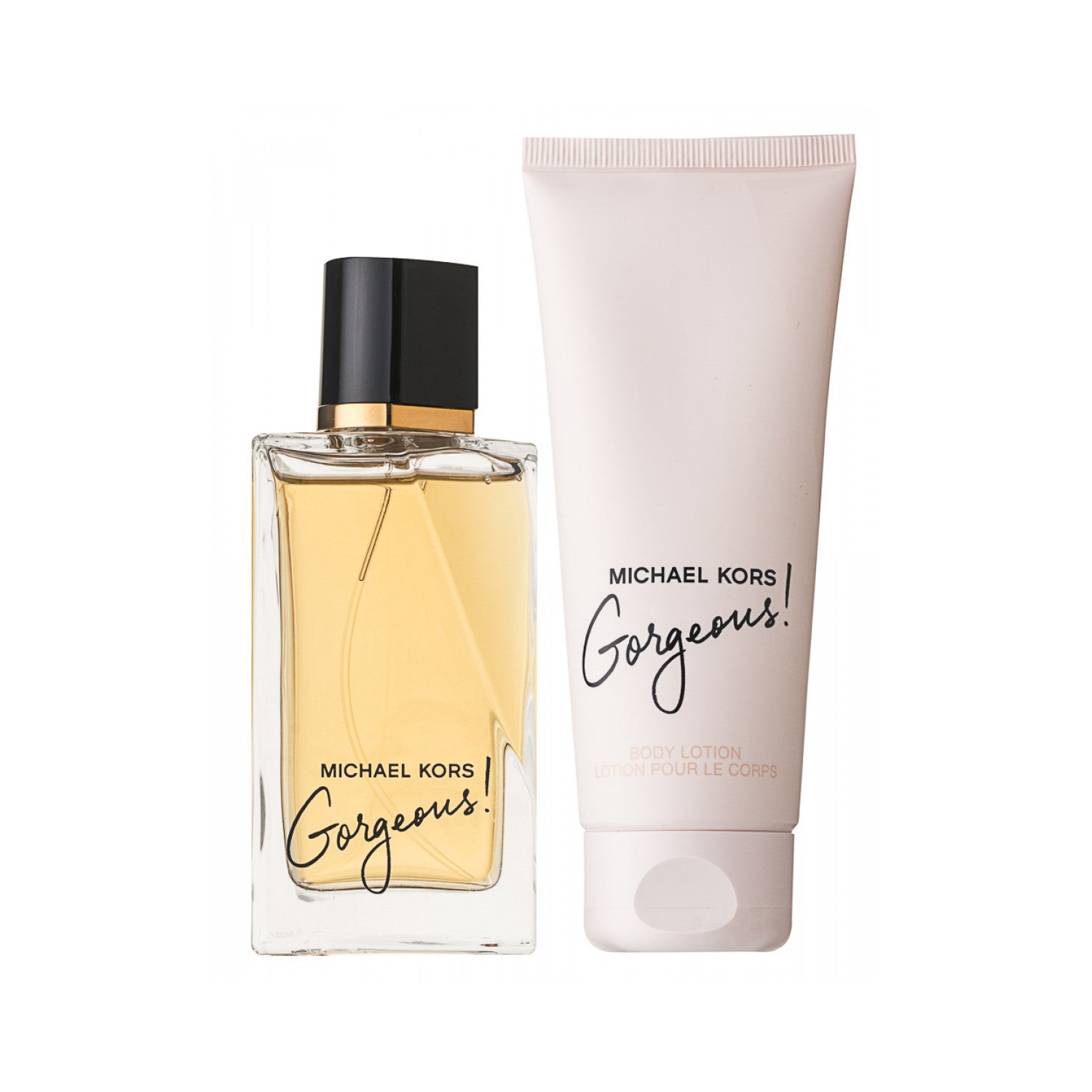 Michael Kors Gorgeous! Eau de Parfum Set 100 ml + 5 ml + 100 ml Körperlotion + 100 ml Duschgel