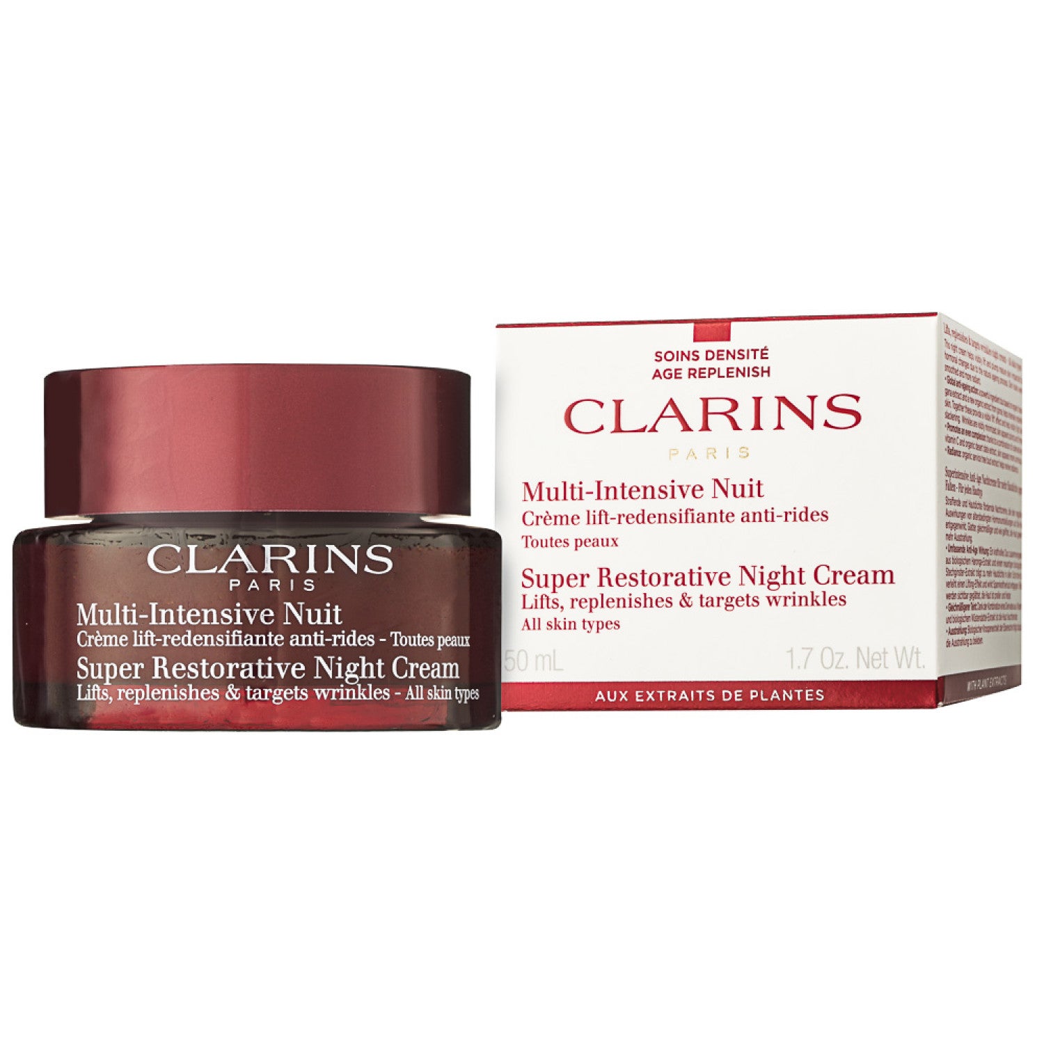 Clarins Super Restorative Multi-Intensive Nuit Nachtcreme 50 ml