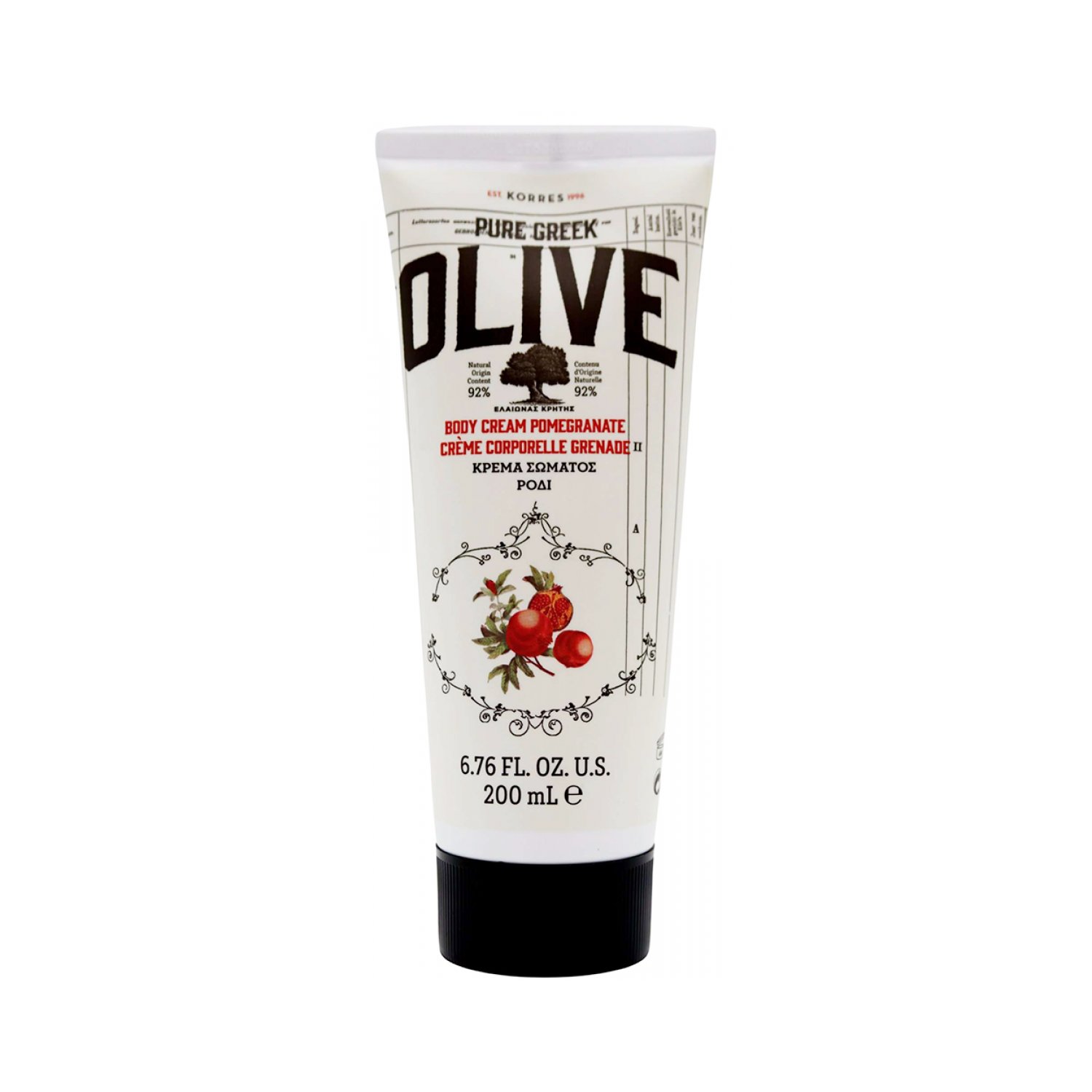 Korres Olive & Pomegranate Körpercreme 200 ml