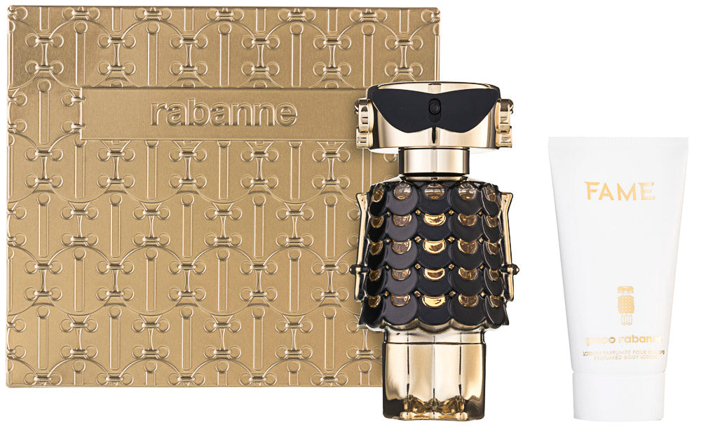 Rabanne Fame Parfum Geschenkset Parfum 50 ml + 75 ml Körperlotion