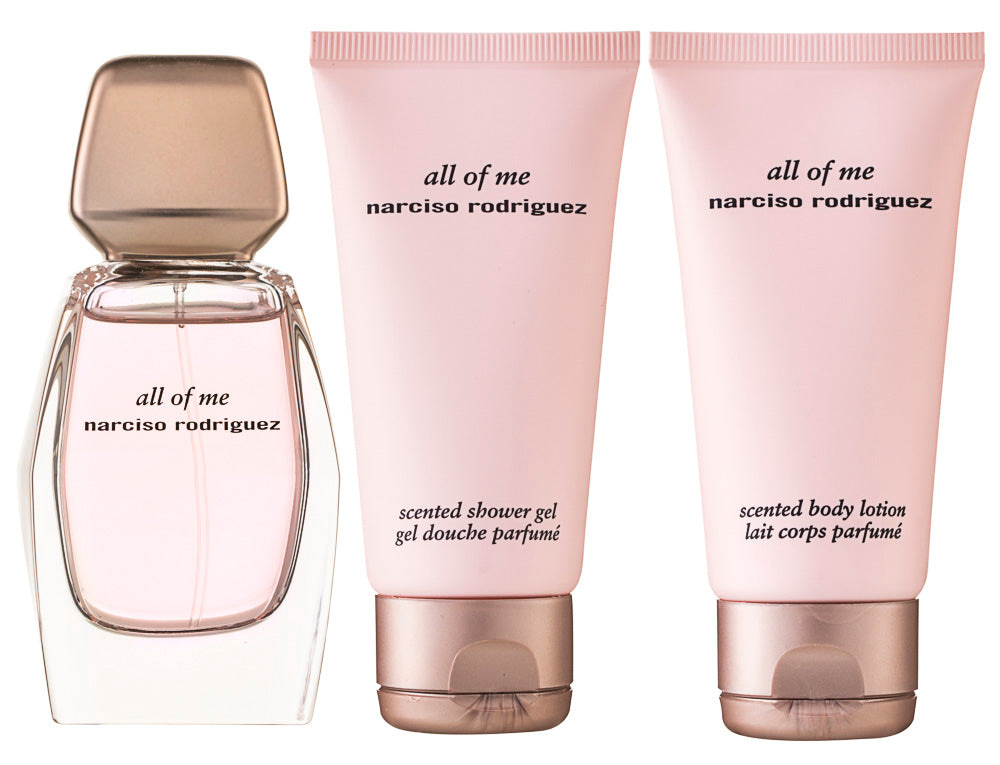 Narciso Rodriguez All Of Me Eau de Parfum Set 50 ml + 50 ml Körperlotion + 50 ml Duschgel