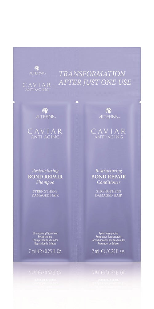 Alterna Caviar Restructuring Bond Repair Duo Haarpflegeset 7 ml  Shampoo + 7 ml Conditioner
