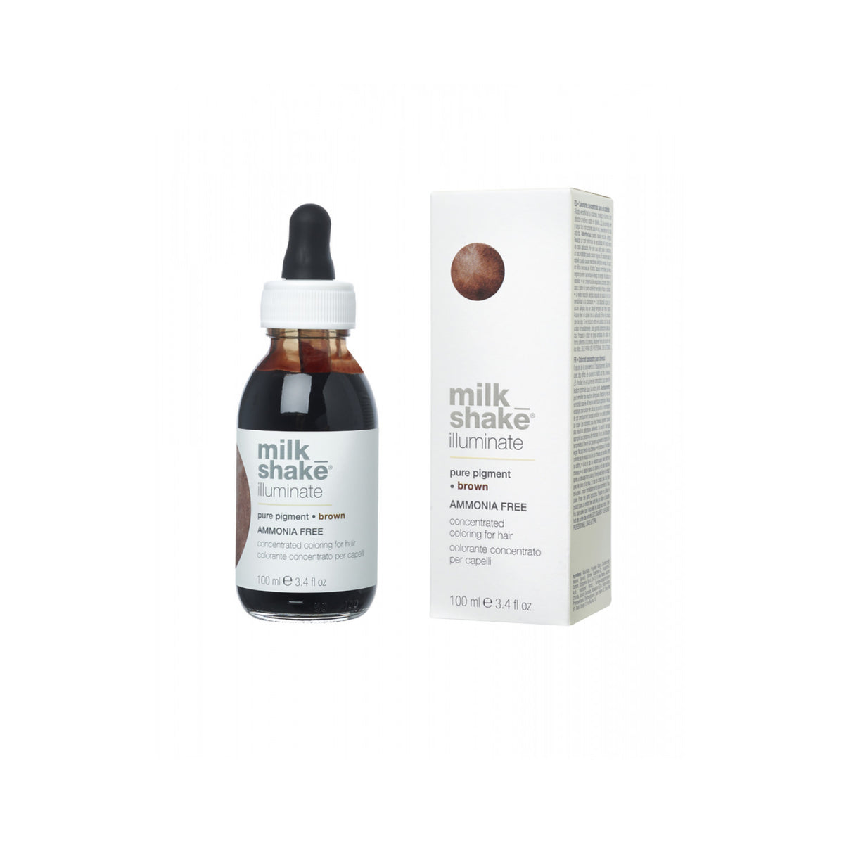 milk_shake Illuminate Ammonia Free Reines Pigment 100 ml / Brown