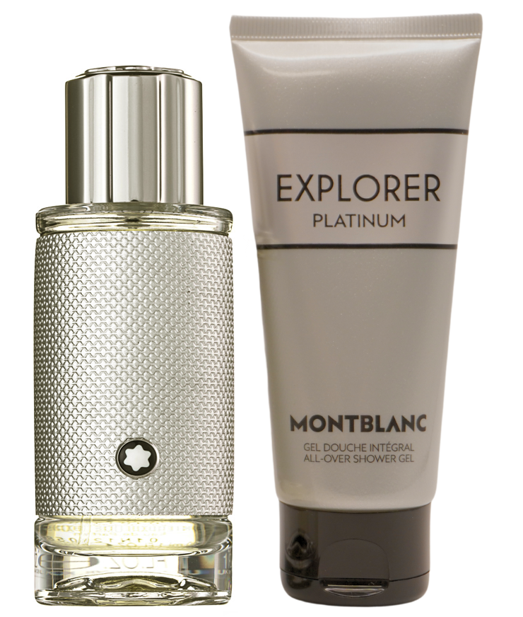 Montblanc Explorer Platinum EDP Geschenkset EDP 60 ml + 100 ml Duschgel