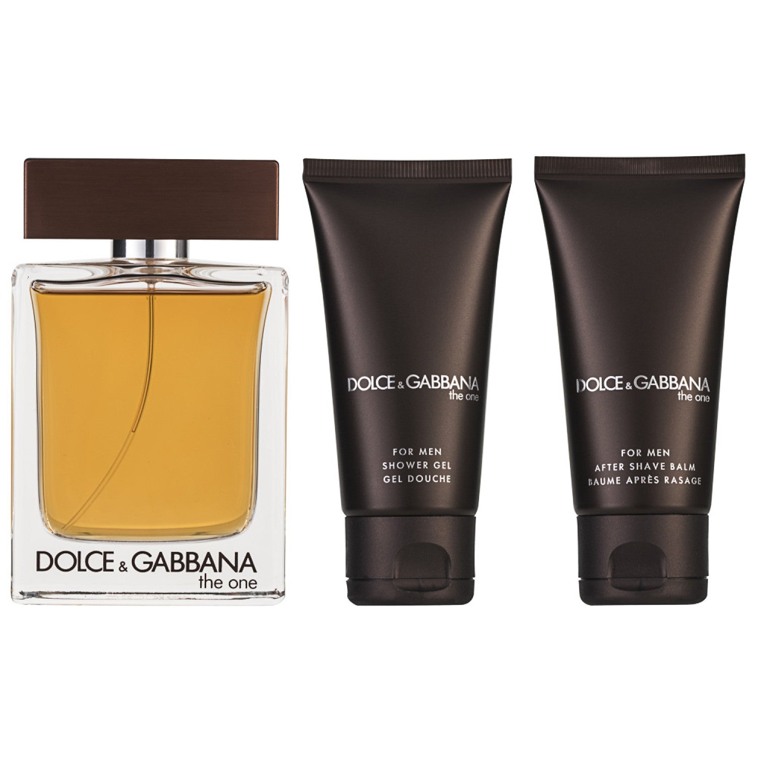 Dolce & Gabbana The One for Men Eau de Toilette EDT 100 ml + 50 ml After Shave Balm + 50 ml Duschgel