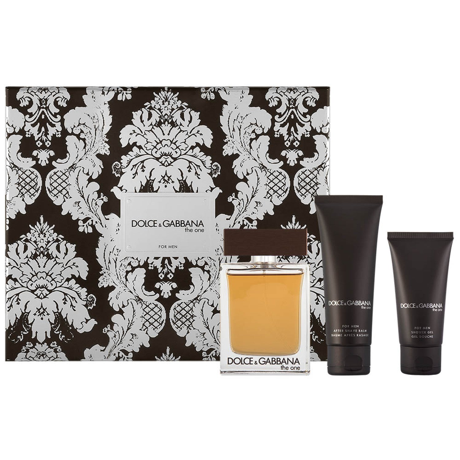 Dolce & Gabbana The One for Men Eau de Toilette Set 100 ml + 75 ml After Shave Balm + 50 ml Duschgel