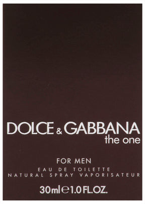 Dolce & Gabbana The One for Men Eau de Toilette 30 ml
